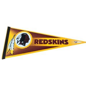Washington Redskins WinCraft Sports Pennant Flag 30" X 12" NFL  USA Football